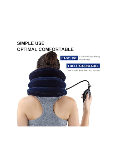 Vkemall Gri 3 Katlı Hava Şişirilebilir Boyun Traksiyonu - Evde Kullanıma Uygun El Tutulu Masaj Aleti, Boyun Ağrısı Ve Egzersiz İçin Kahverengi Vkemall Gri 3 Katlı Hava Şişirilebilir Boyun Traksiyonu - Evde Kullanıma Uygun El Tutulu Masaj Aleti, Boyun Ağrısı Ve Egzersiz İçin Kahverengi