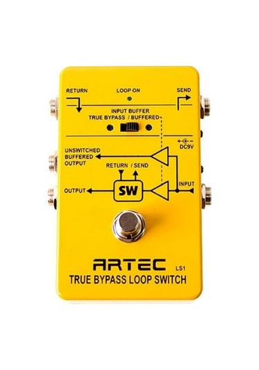 Artec Ls-1 Tek Kanal Loop Switch Pedal