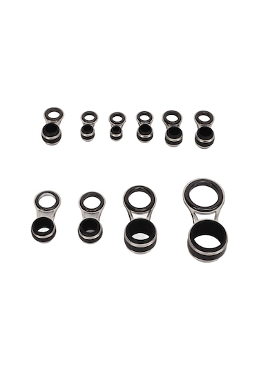 Xindoker Stok Makyat Çelik Seramik Oluklu Olta Çubuk Rehberleri Seti - Tüm Olta Çeşitlerine Uygun, Dökümönü Azaltan, Koli Halinde Sağlanır