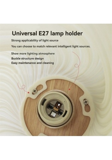 Fastbuy Sanctuary Vault Gece Lambası İçin Yatak Başı Lambaları, Vintage Çizgili Esinti B S7rl8j, Açık Sarı, Estetik Aydınlat Açık Sarı