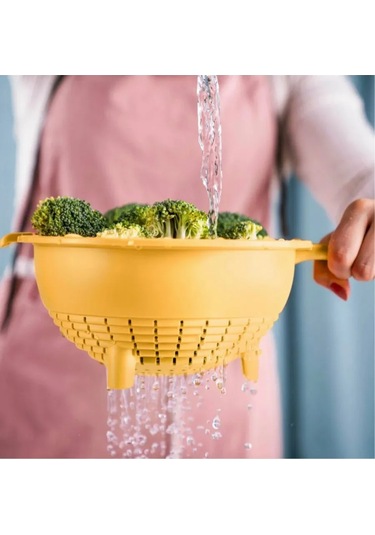 Tupperware Çiftlü Süzgeç 388241484 Turuncu