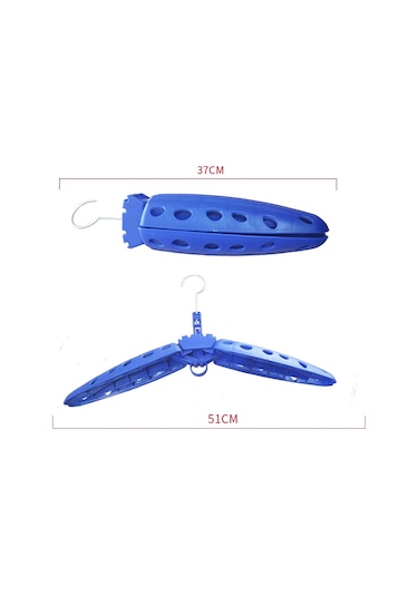 Sones Islak Elbise Askısı Kalınlaştırılmış Çok Amaçlı Katlanır Kurutma Rafı Kırmızı