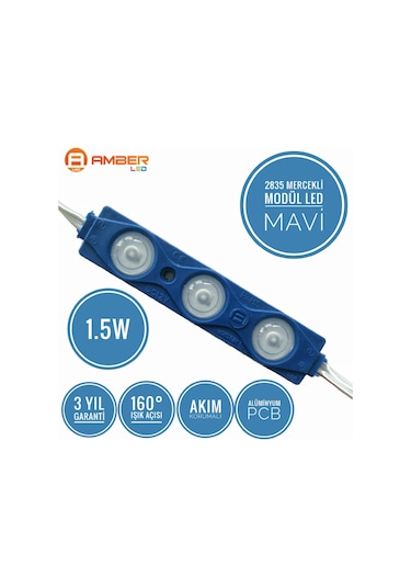 Amber Led Mercekli Modül Led 1.5 W 390455998