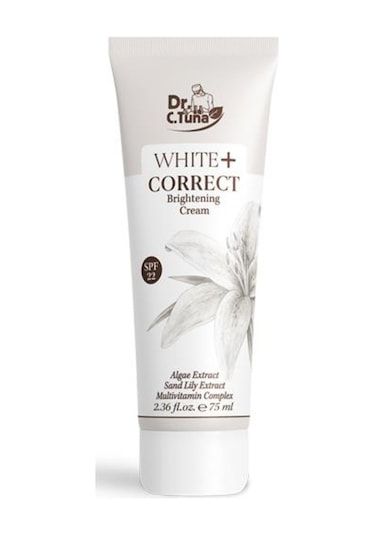 Farmasi Dr. C. Tuna White Correct Yüz Aydınlatıcı Beyazlatıcı Krem 75 ML + Sabun