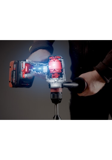 Metabo BS 18 LTX BL QI 18V 5.2 Ah Li-ion Çift Akülü Matkap Vidalama