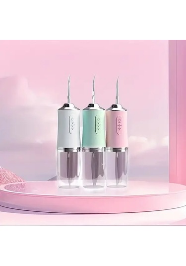 Willowhaven Yeşil Elektrikli Su Diş İpi: 360 Dönen Başlık, Şarj Edilebilir, Seyahat Dostu