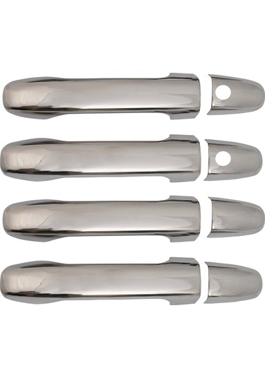 Mercedes Vito W447 Uyumlu 2014 Ve Üzeri Krom Kapı Kolu 4 Kapı Çift Delikli Paslanmaz Çelik