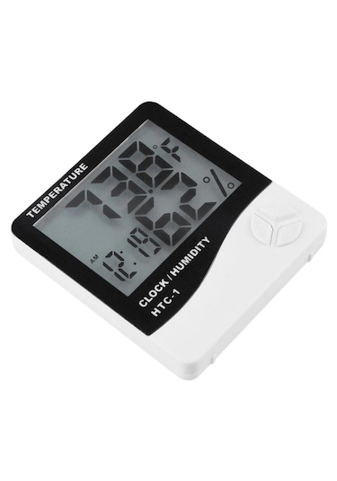 Htc 1 Saatli Alarmlı Nem Ölçer Ve Termometre