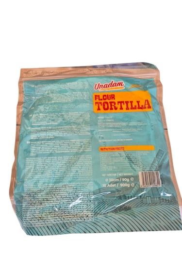 Tortilla Lavaş Ekmeği 30cm 90gr 10lu