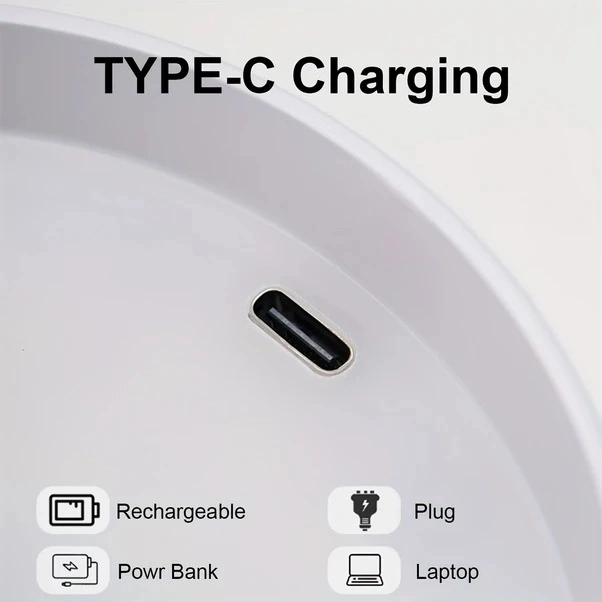 Fastbuy Beyaz Yaratıcı Şişe Gömülü Usb Şarjlı Ayarlanabilir Parlaklık Renkli Bar Masa Lambası Beyaz