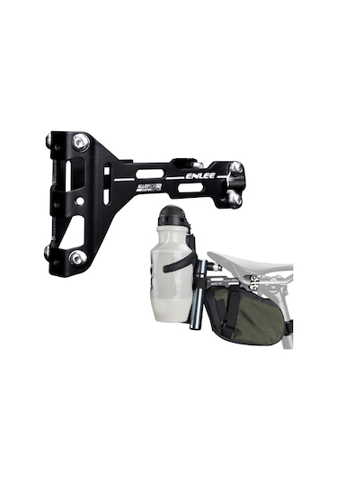 Homyl Bisiklet Su Şişesi Tutucu Adaptörü Aksesuarları Montajı Siyah