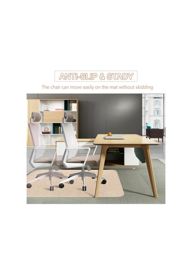 Xiyyadms Yapışkan Ve Kaymaz Ofis Sandalye Altlığı - Mobilya Çiziklerini Önler, Ev Ve Ofis İçin Yeşil