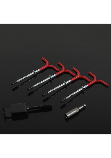 Dolıty 4 Parça Buz Çapa Matkap Adaptörü Pratik Zemin Soketli