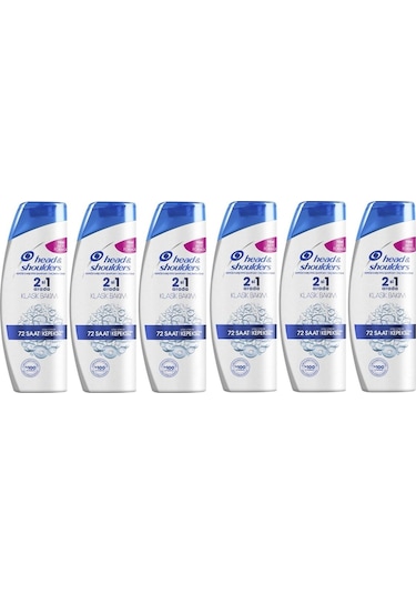 Head & Shoulders 2 in 1 Klasik Bakım Şampuan 6 x 250 ML
