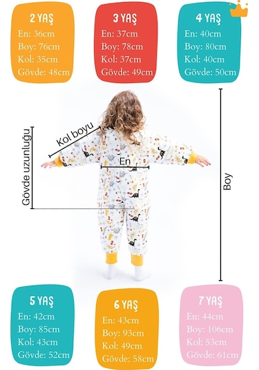 Begisa Elyaf Dolgulu 2.5 Tog Mickey Desen Çocuk Uyku Tulumu Çok Renkli