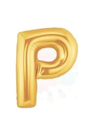 Nedi Balon Folyo Harf Altın P 02139 Şişirilmemiş 100 Cm