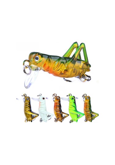 Teltree Hengjıa 3g 3.5cm 8 İğne Simülasyon Atlıca Çilek Böcek Yemisi, Gerçekçi Tasarım, Balık Tutma Etkili, Toptan Satış