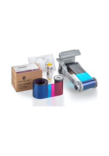 Entrust Ds Seri Ymckt Yarım Panel Renkli Ribon 525100-002