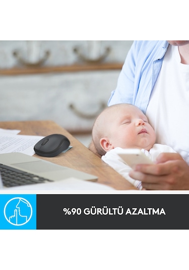 Logitech M221 Sessiz Kablosuz Optik Mouse