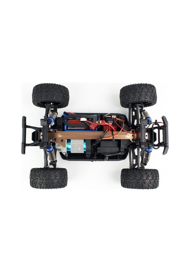 Remo 1635 1/16 Ölçek, 4wd Off Road Monster Truck Smax Mavi Kaportalı, Fırçasız Motorlu, 7.4v 1500mah Li-po Pilli, Rc Model Ar