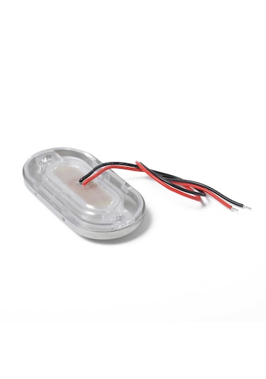 4'lü Tekne Merdiven Lambası. 12v. Krom Çerçeve. Beyaz. Aydınlatma Beyaz