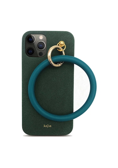 Teleplus Apple Uyumlu iPhone 12 Pro Max Kılıf Kajsa Splendid Serisi Morandi Halka Kapak