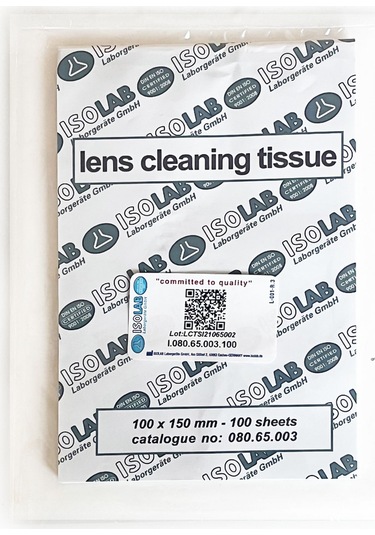 ISOLAB Lens Sileceği 100x150 mm 100 adet