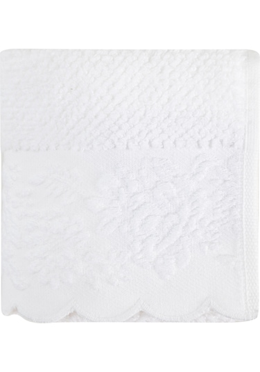 Mudo Home Lıly Lovely El Havlusu 30x50 Beyaz