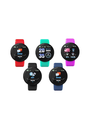 Maiyame D18 Renkli Ekranlı Akıllı Saat Su Geçirmez