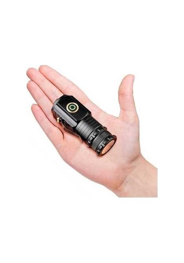 Ulzyvf Createtech Yürüyüşü Siyah Led Kamp Feneri, Dayanıklı Alüminyum Dk, Mini Mıknatıslı Güçlü Fener, Siyah