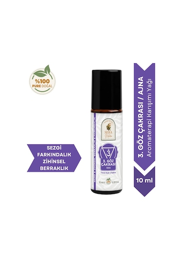 3. Göz Çakrası Ajna Aromaterapi Yağ Karışımı 10 Ml