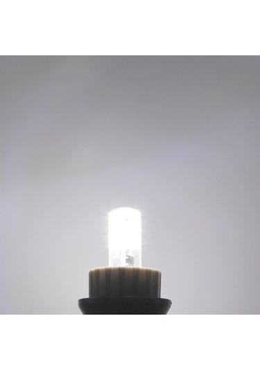 Novahub Beyaz 10 Adet/grup Silikon G4 3w 220v Led Ampul 64leds Smd 3014 Sıcak/soğuk Beyaz Işıklar Ev Kapalı Avize İçin 20w 30w Halojen Lambayı Değiştirin Pack Of 10
