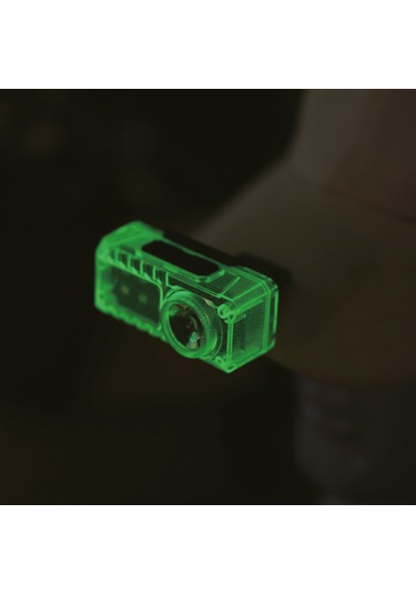 Hareket Sensörlü Kafa Lambası 500 Lümen Usb Şarjlı Type-c Kafa Feneri Balıkcı Işığı Siyah - Beyaz