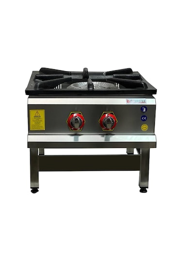 İnoxmaster Çift Yanışlı Yer Ocağı Ce Belgeli Doğalgazlı