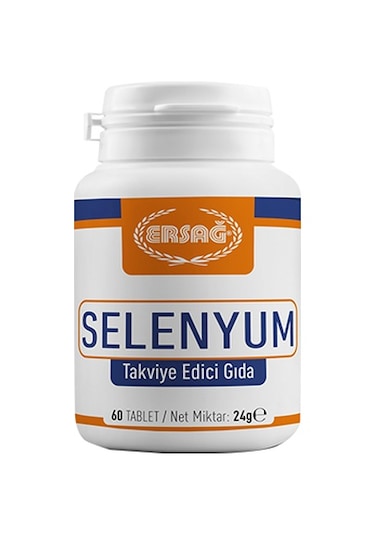 Ersağ Selenyum Takviye Edici Gıda 60 Tablet
