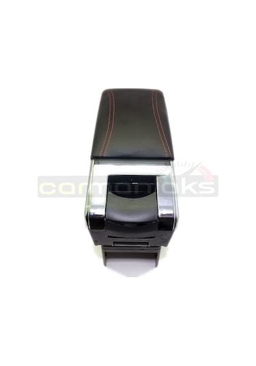 Universal Kolçak Oto Araç Kol Dayama Siyah Kırmızı Crm15021