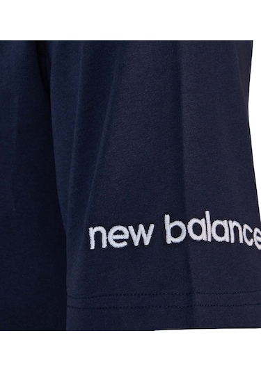 New Balance Lifestyle Erkek T-shirt Mnt1644-avı Lacivert