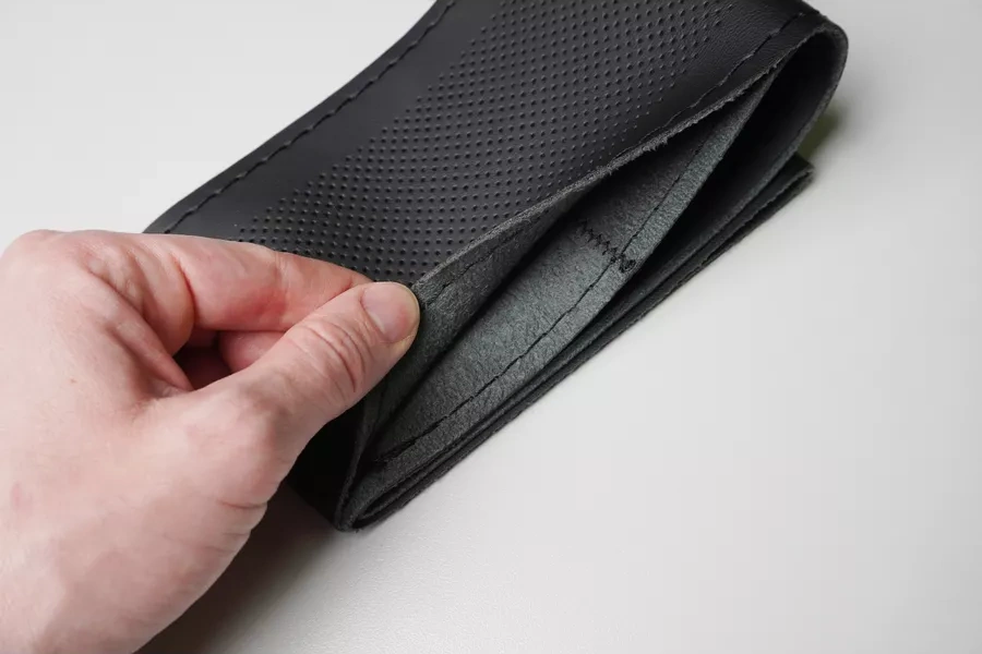 Feen Direksiyon İçin M 37-39 Cm Dikişli Örgü Kılıfı 114255767 Siyah