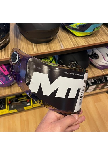 Mt Helmets Mt Targo S - V-14b Revenge 2 İridium Vizör