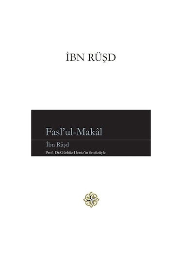 Faslu'l - Makal - İbn Rüşd - İLAV