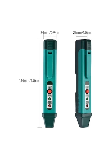 Ebitda Abs Malzeme 5mt Hassasiyet 2 Led Kutup Gösteri -20 80 Çalışma Sıcaklığı 2xaaa Pil Manyetik Alan Test Cihazı