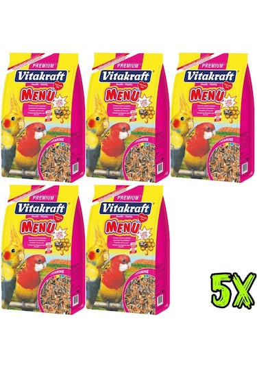 Vitakraft Paraket Sultan-Cennet Papağanı Yemi 5 KG