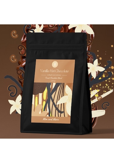 Mim and More Vanilyalı Sıcak Çikolata Vanilla Hot Chocolate Tin 200 G
