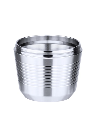 Honmex Tekrarlanan Paslanmaz Çelik Nespresso Kapsülü 304 Çelik + Fırça + Kaşık - Lezzeti Koruyan, Taze Kahve İçin Uygun