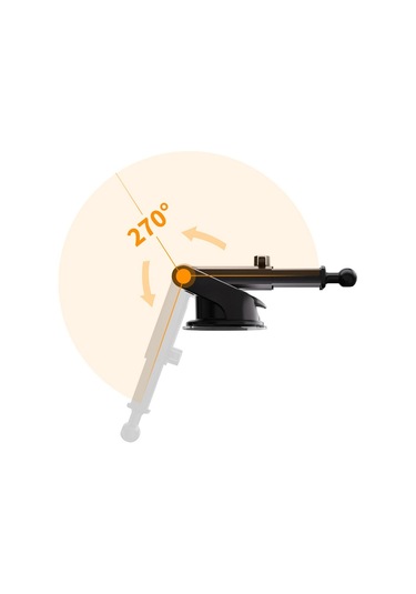 Cbtx Global  Hb-06c-01m Araba Merkezi Konsol Vantuz İçin Telefon Tutucu Araç Telefonu Montaj Standı