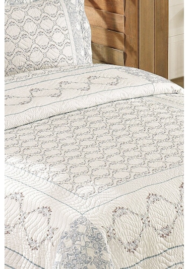 Lisa Çift Kişilik Kapitone Yatak Örtüsü
