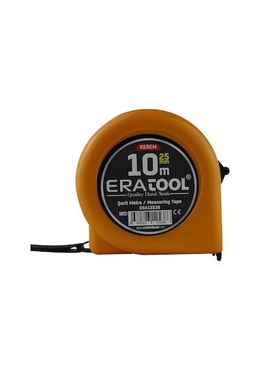ŞERİT METRE 10X25MM - ERA BEYAZ