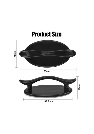 6 Adet Kendinden Yapışkanlı Kapı Kolu Pencere Çıkartması Dolap Kolu Dr