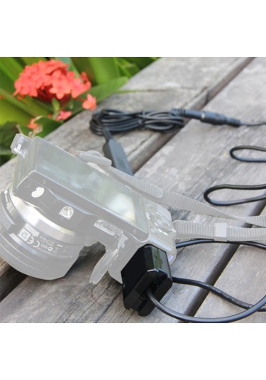 Samdoo Sony Np-fw50 Kamera Sahte Pil + 5v 2a Usb Adaptörü - A7, A6000 Serisi İçin Çekim Süresini Uzatır, 1.5m Kablolu