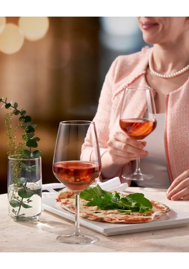 Pasabahce 350 Ml 2'li Cam Şarap Bardakları Seti 200566026 Beyaz